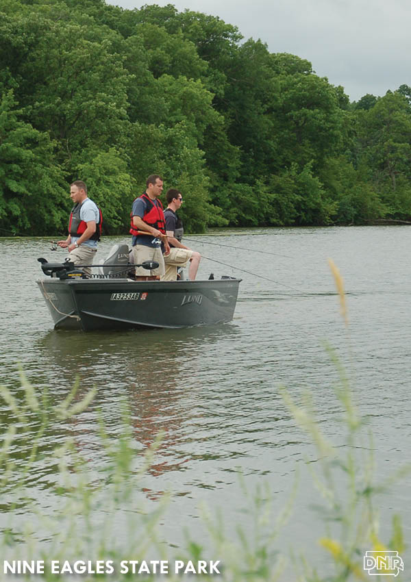 Improved fishing thanks to water quality improvement efforts at Nine Eagles State Park and Slip Bluff County Park in Decatur County have held up over time | Iowa DNR